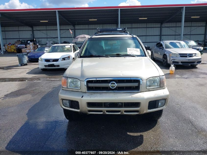 2003 Nissan Pathfinder Le VIN: JN8DR09Y03W838163 Lot: 40377607