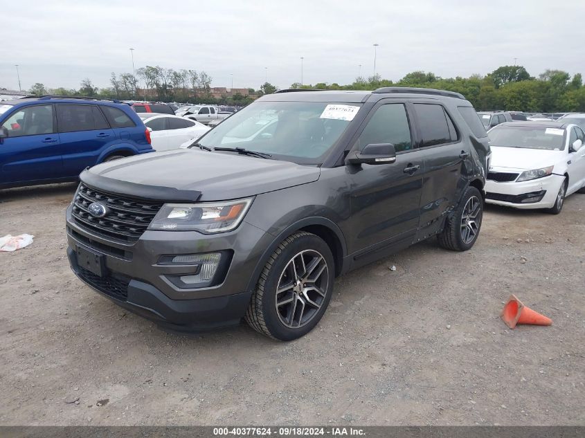 1FM5K8GT0GGB84688 2016 FORD EXPLORER - Image 2