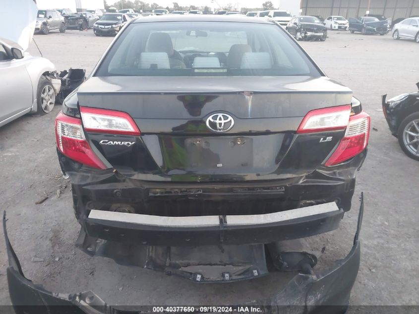 2012 Toyota Camry Le VIN: 4T1BF1FK9CU104968 Lot: 40377650