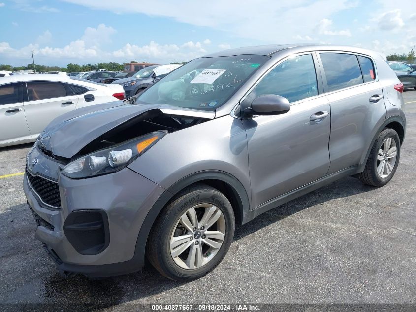 2019 Kia Sportage Lx VIN: KNDPM3AC3K7548792 Lot: 40377657