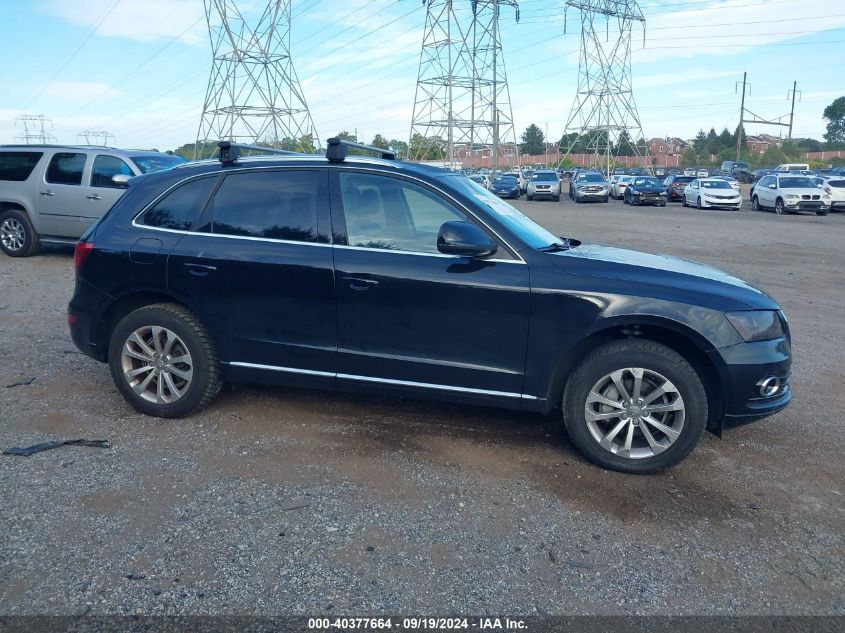 2013 Audi Q5 2.0T Premium VIN: WA1CFAFP8DA033666 Lot: 40377664