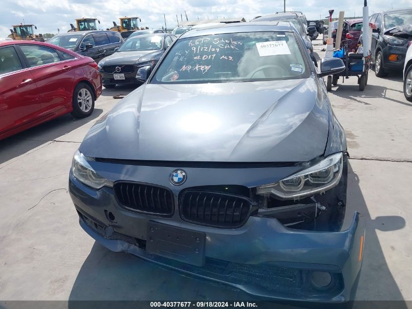 2018 BMW 320I VIN: WBA8E1G5XJNU92808 Lot: 40377677