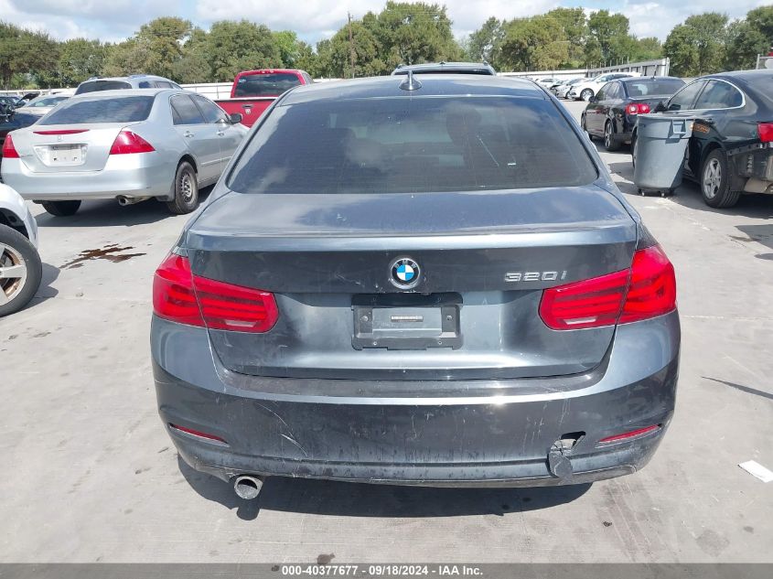 2018 BMW 320I VIN: WBA8E1G5XJNU92808 Lot: 40377677