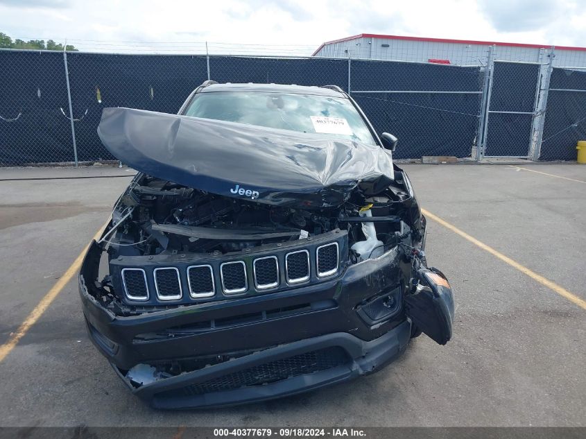 2021 Jeep Compass Latitude Fwd VIN: 3C4NJCBB1MT585392 Lot: 40377679