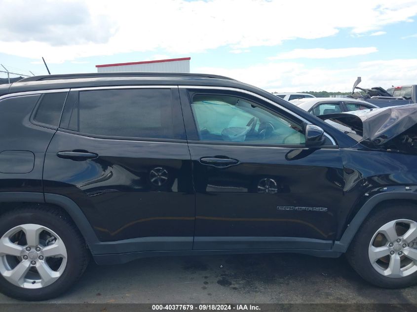 2021 Jeep Compass Latitude Fwd VIN: 3C4NJCBB1MT585392 Lot: 40377679