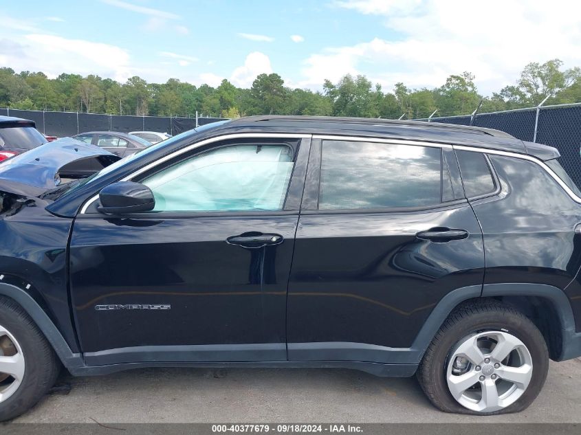 2021 Jeep Compass Latitude Fwd VIN: 3C4NJCBB1MT585392 Lot: 40377679