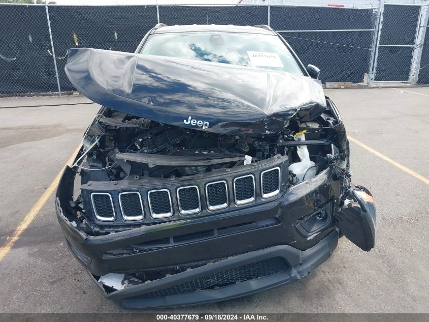 2021 Jeep Compass Latitude Fwd VIN: 3C4NJCBB1MT585392 Lot: 40377679