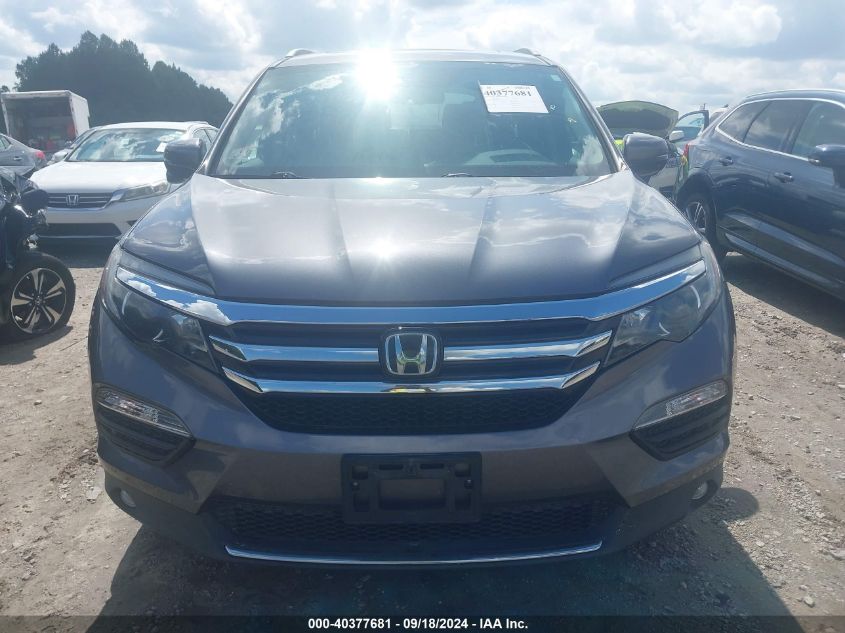 2016 Honda Pilot Touring VIN: 5FNYF6H91GB123714 Lot: 40377681