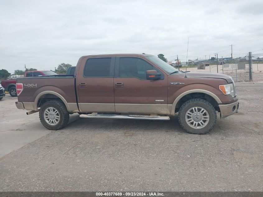 2011 Ford F-150 Lariat VIN: 1FTFW1ET9BFB70357 Lot: 40377689