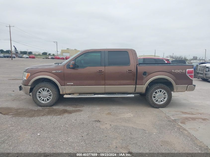 2011 Ford F-150 Lariat VIN: 1FTFW1ET9BFB70357 Lot: 40377689