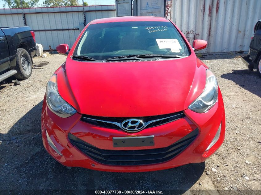 2013 Hyundai Elantra Gs VIN: KMHDH6AE0DU003675 Lot: 40377738