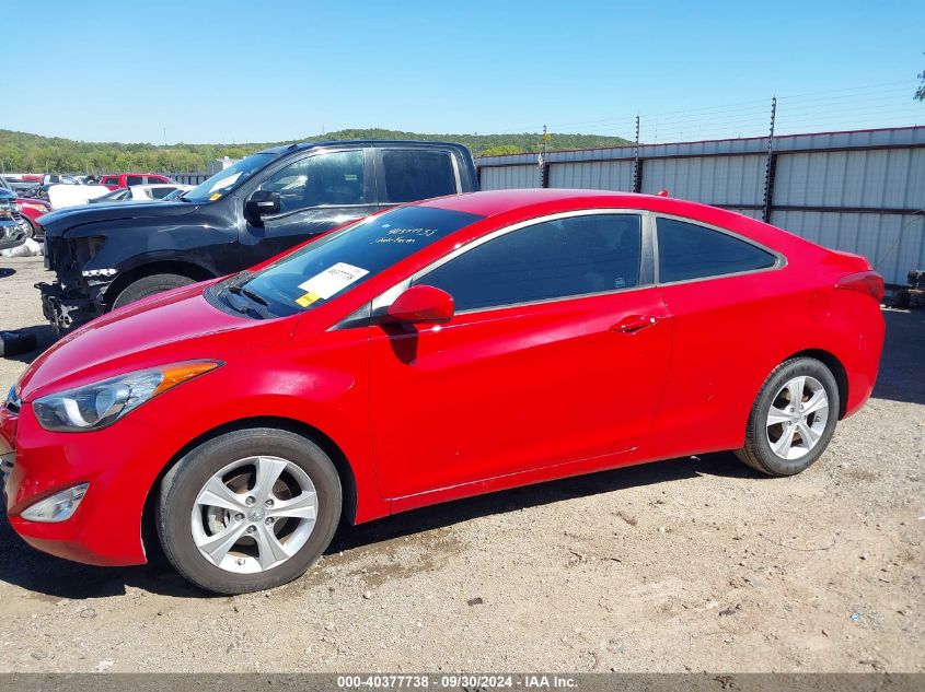 2013 Hyundai Elantra Gs VIN: KMHDH6AE0DU003675 Lot: 40377738