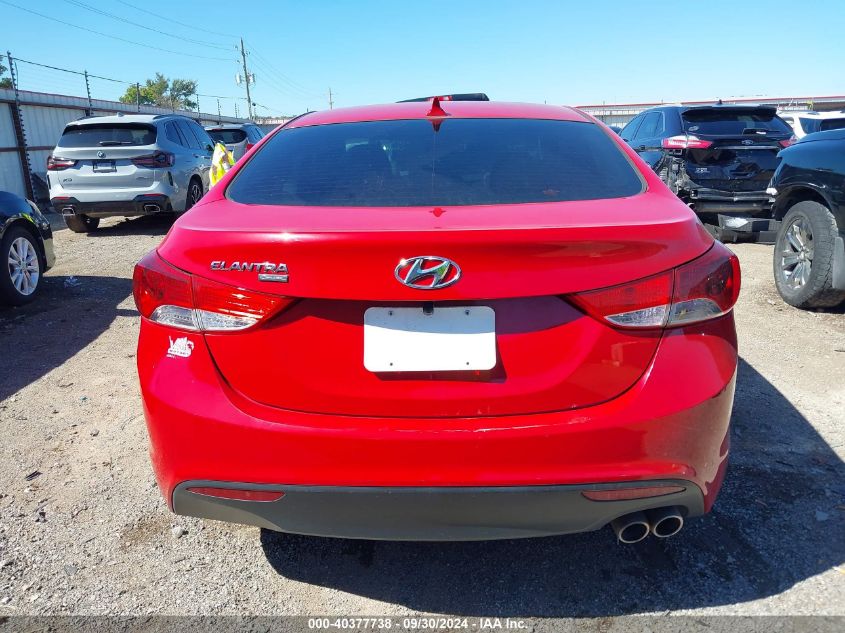 2013 Hyundai Elantra Gs VIN: KMHDH6AE0DU003675 Lot: 40377738