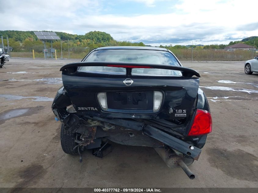 2005 Nissan Sentra 1.8S VIN: 3N1CB51D65L534168 Lot: 40377762