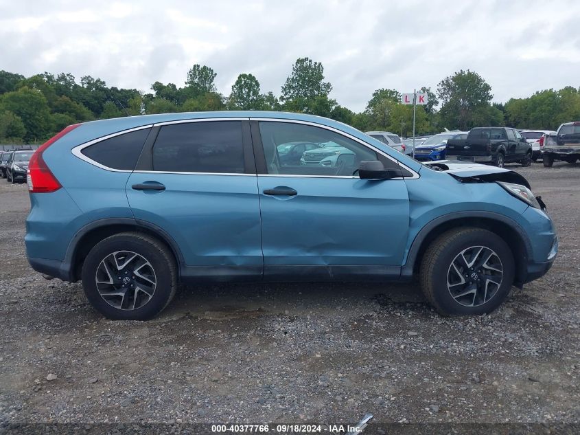 2HKRM4H43GH695646 2016 Honda Cr-V Se