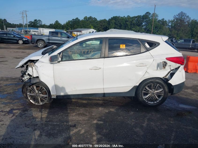 2014 Hyundai Tucson Gls VIN: KM8JT3AF5EU812826 Lot: 40377778