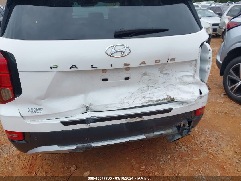 2021 Hyundai Palisade Sel VIN: KM8R4DHE5MU205150 Lot: 40377785