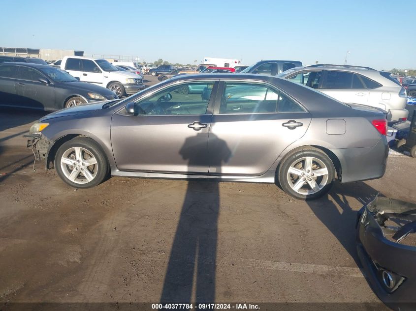 2013 Toyota Camry Se VIN: 4T1BF1FK4DU282918 Lot: 40377784