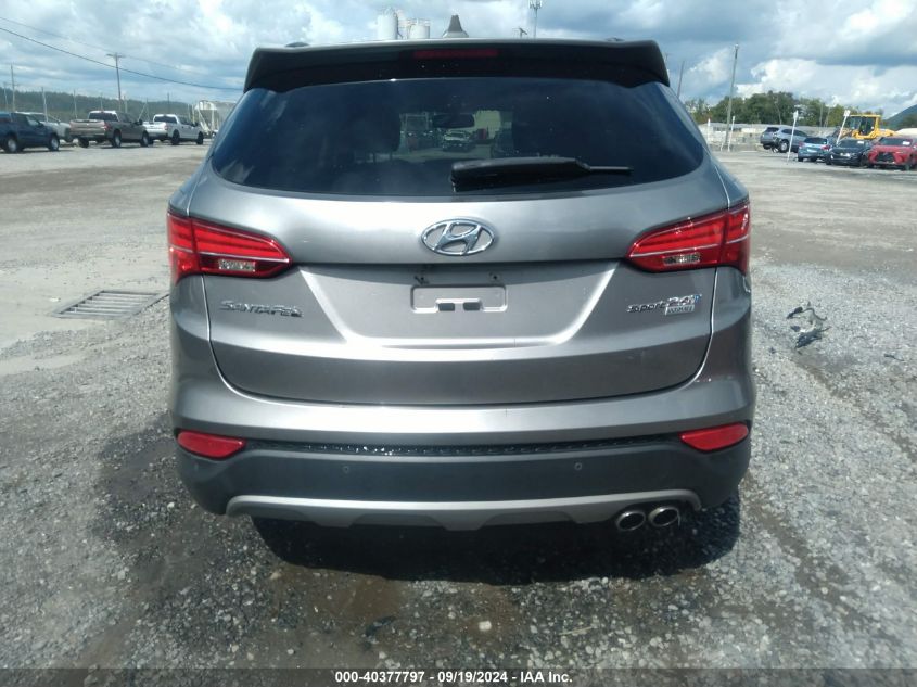 2015 Hyundai Santa Fe Sport 2.0L Turbo VIN: 5XYZW4LA9FG238076 Lot: 40377797