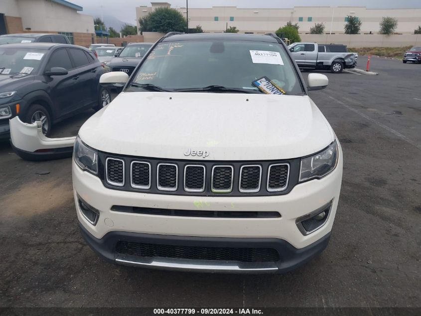 2019 Jeep Compass Limited 4X4 VIN: 3C4NJDCB4KT842790 Lot: 40377799