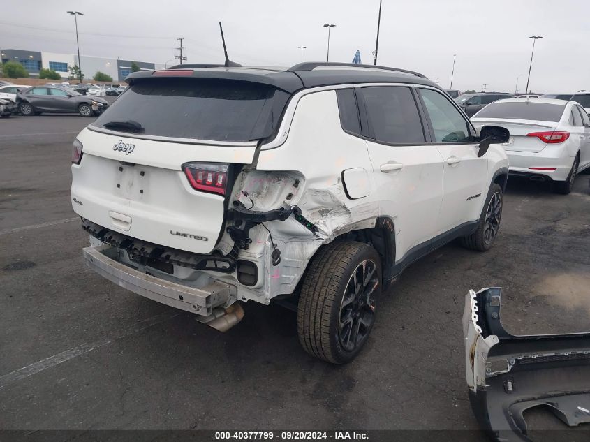 2019 Jeep Compass Limited 4X4 VIN: 3C4NJDCB4KT842790 Lot: 40377799