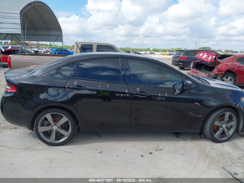 2016 Dodge Dart Gt VIN: 1C3CDFEB5GD645541 Lot: 40377807