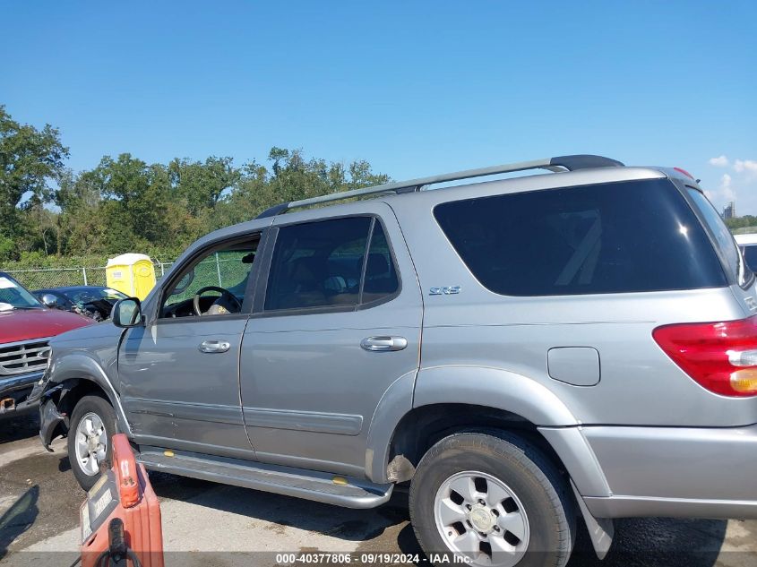 2004 Toyota Sequoia Sr5 V8 VIN: 5TDZT34A94S219125 Lot: 40377806