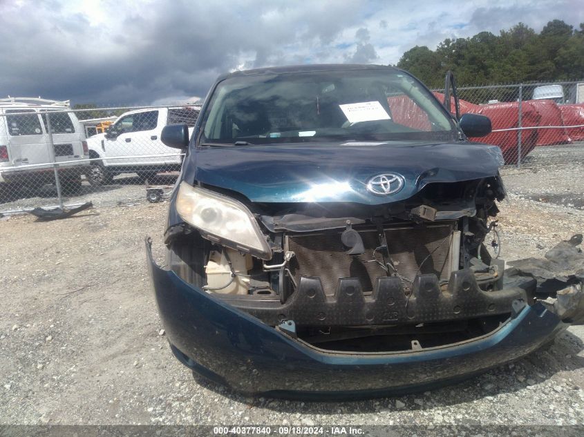 5TDKK3DC2CS192418 2012 Toyota Sienna Le V6 8 Passenger