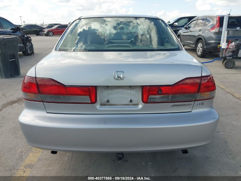 2002 Honda Accord 3.0 Ex VIN: 1HGCG16502A009104 Lot: 40377885