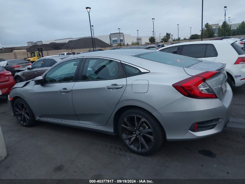 2HGFC2F88KH600713 2019 Honda Civic Sport