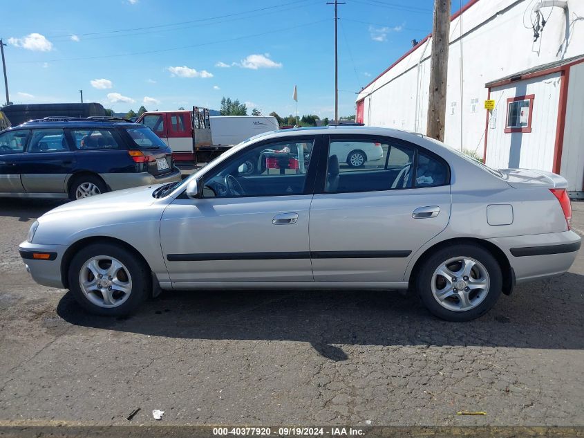 2005 Hyundai Elantra Gls/Gt VIN: KMHDN46D25U005216 Lot: 40377920