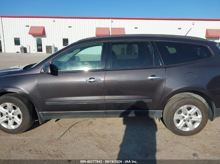 2014 Chevrolet Traverse Ls VIN: 1GNKRFKD2EJ353186 Lot: 40377943