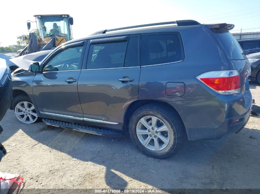 2012 Toyota Highlander Se V6 VIN: 5TDZK3EHXCS088882 Lot: 40378008