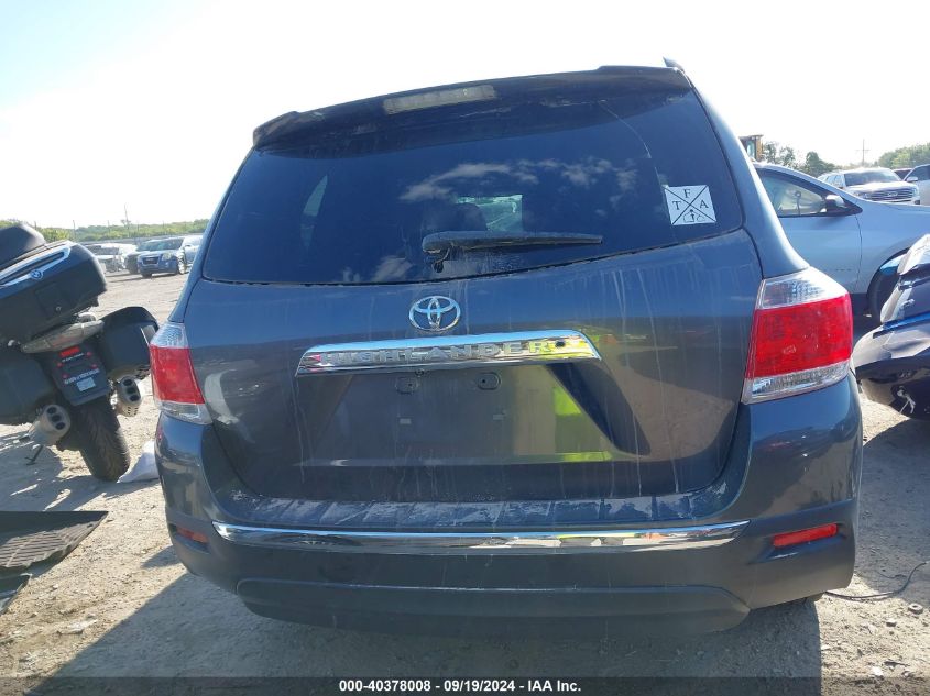 2012 Toyota Highlander Se V6 VIN: 5TDZK3EHXCS088882 Lot: 40378008