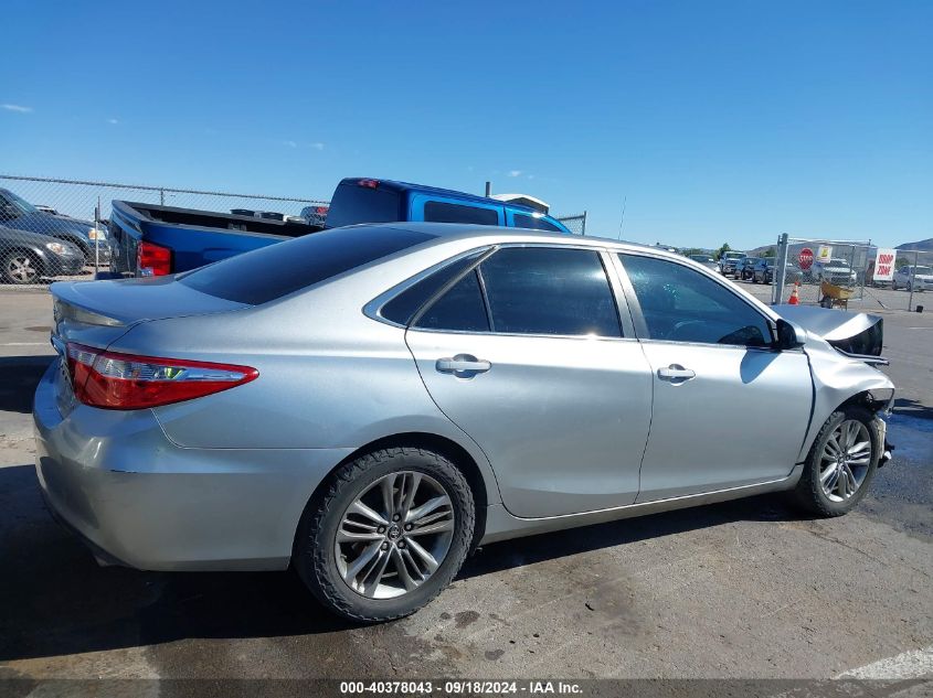 2016 Toyota Camry Se VIN: 4T1BF1FKXGU550682 Lot: 40378043