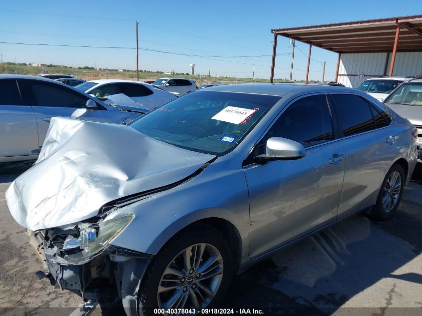 2016 Toyota Camry Se VIN: 4T1BF1FKXGU550682 Lot: 40378043