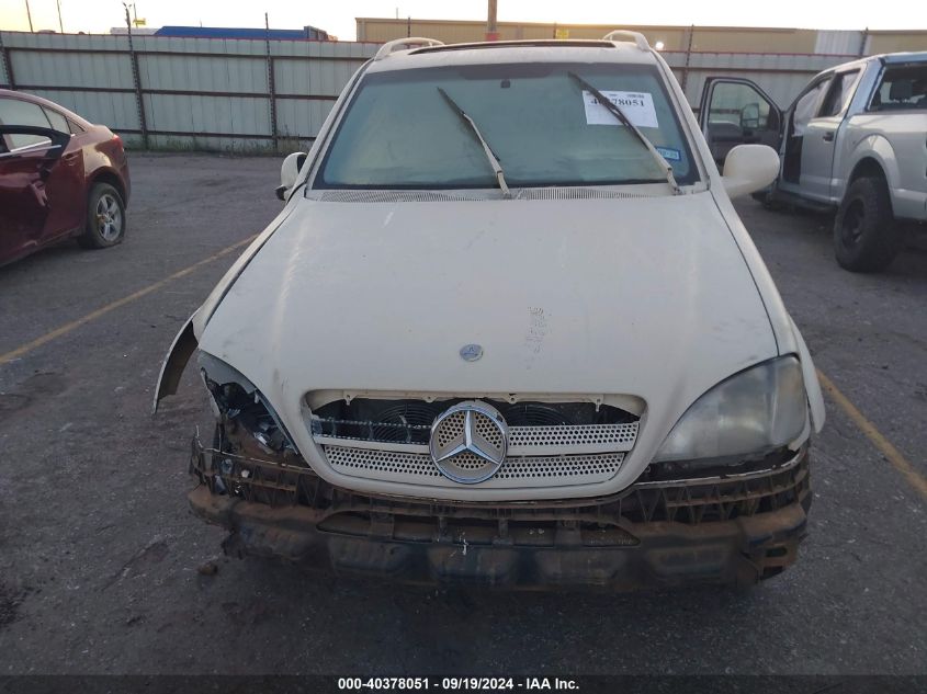 4JGAB54E9WA018478 1998 Mercedes-Benz Ml 320 Classic