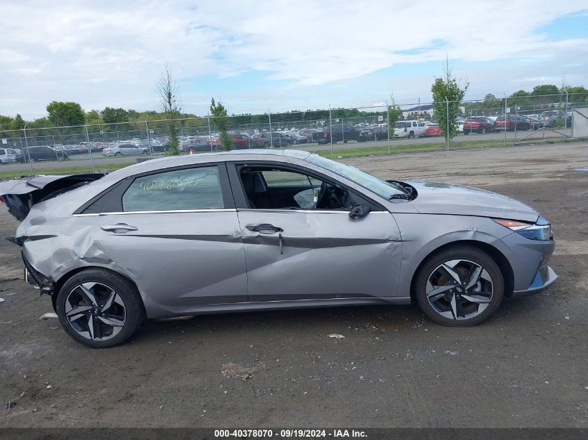 2023 Hyundai Elantra Hybrid Limited VIN: KMHLN4AJ4PU048807 Lot: 40378070