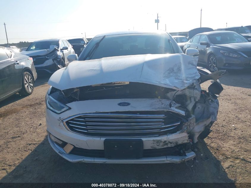 2017 FORD FUSION SE - 3FA6P0HD6HR253340