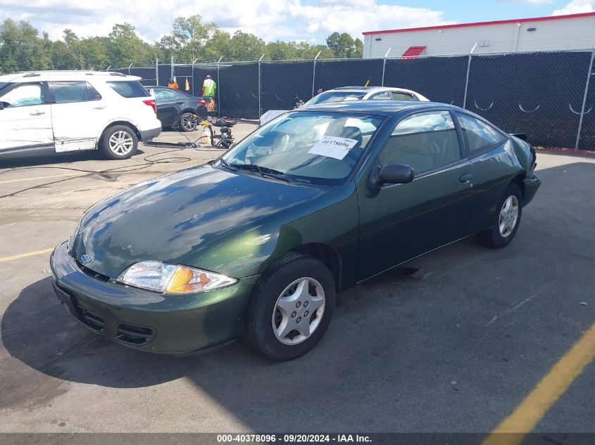 2000 Chevrolet Cavalier VIN: 1G1JC1245Y7257359 Lot: 40378096