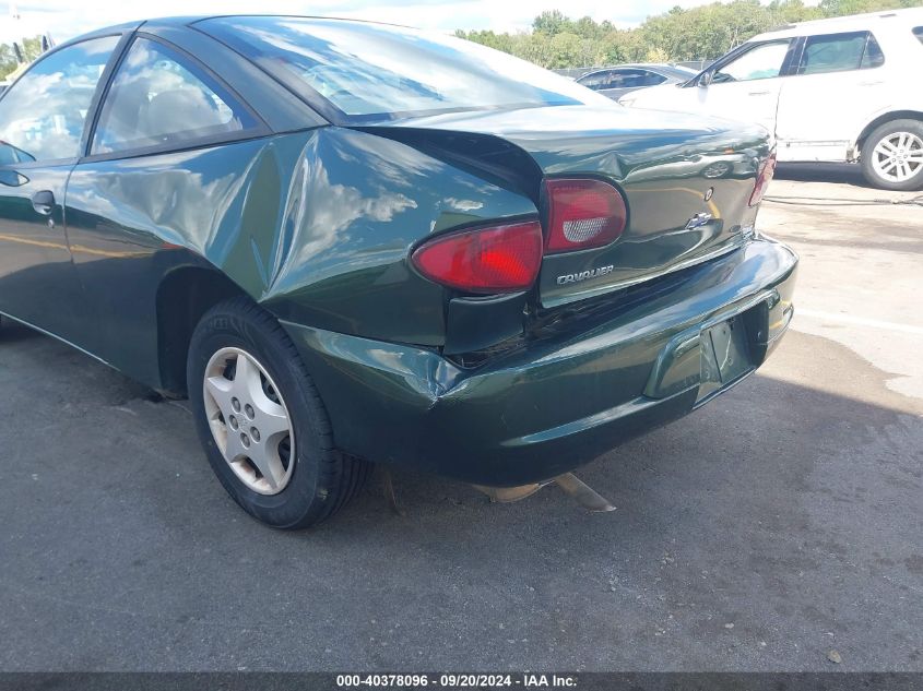 2000 Chevrolet Cavalier VIN: 1G1JC1245Y7257359 Lot: 40378096