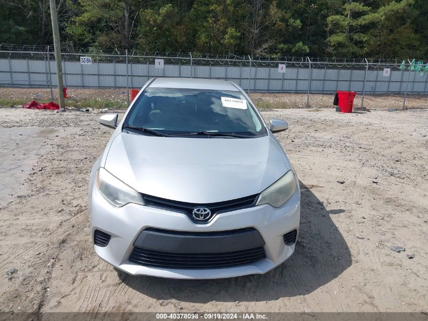 2015 Toyota Corolla L VIN: 2T1BURHE0FC369912 Lot: 40378098