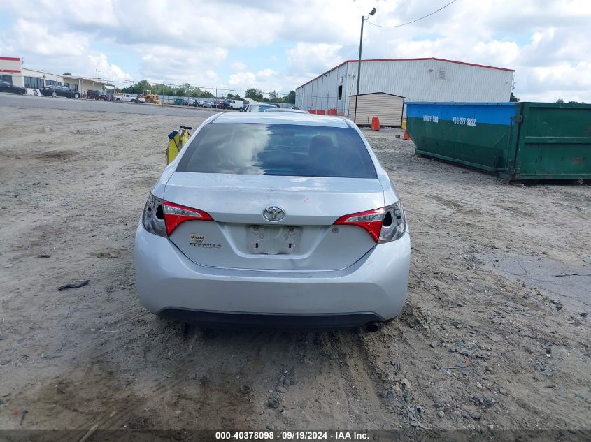 2015 Toyota Corolla L VIN: 2T1BURHE0FC369912 Lot: 40378098