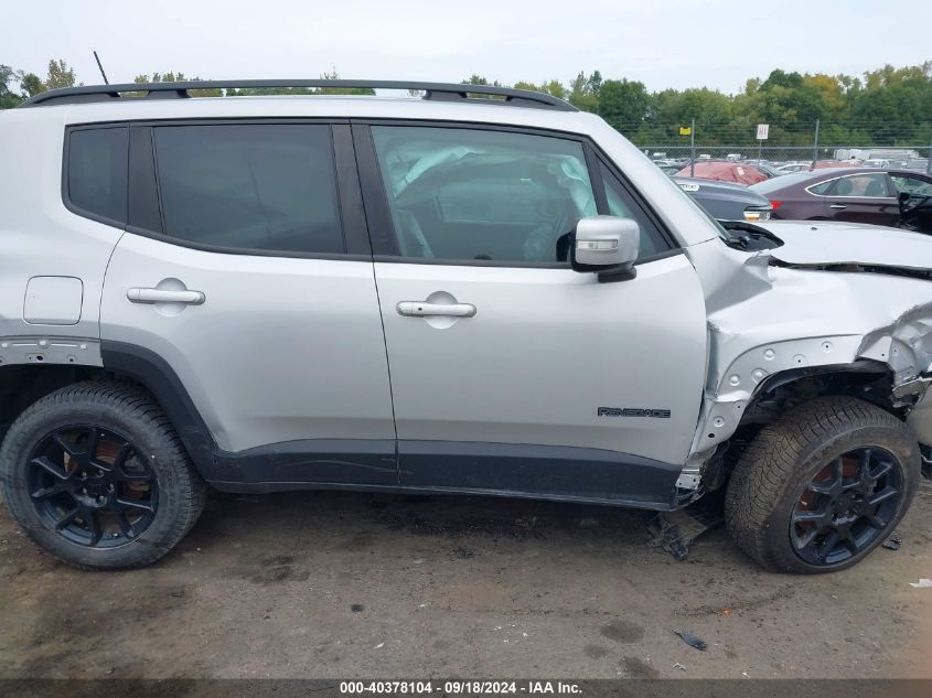 2020 Jeep Renegade Altitude 4X4 VIN: ZACNJBB13LPL91550 Lot: 40378104