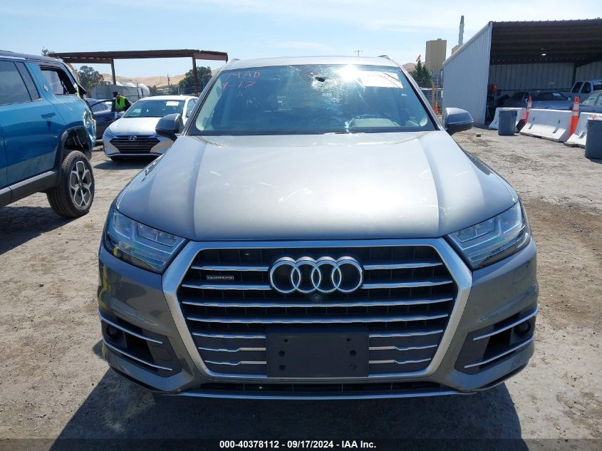 2017 Audi Q7 3.0T Premium VIN: WA1LAAF71HD025332 Lot: 40378112