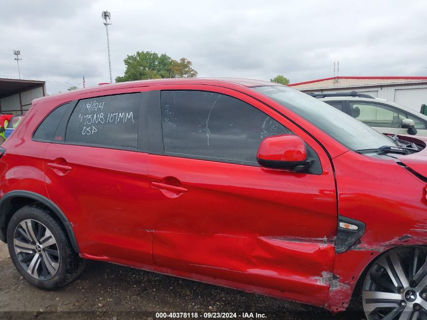 2022 Mitsubishi Outlander Sport 2.0 Be 2Wd/2.0 Es 2Wd/2.0 Le 2Wd/2.0 S 2Wd VIN: JA4APUAU6NU009966 Lot: 40378118