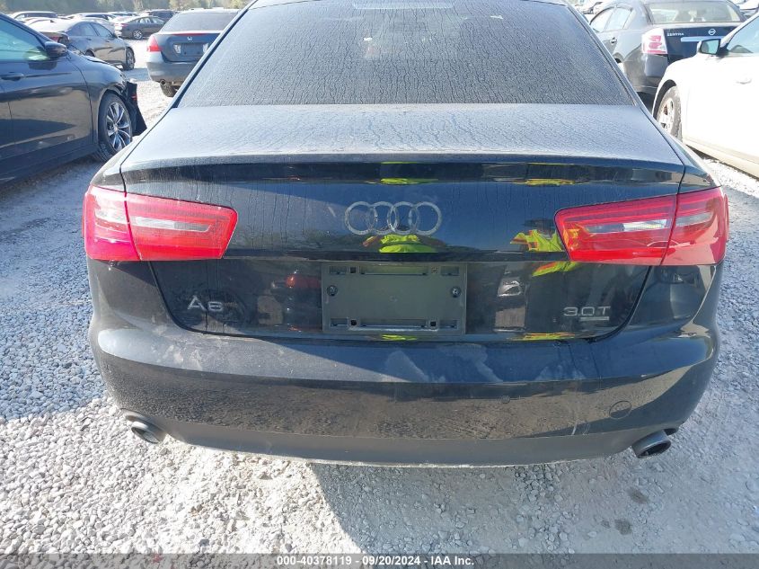 2012 Audi A6 3.0 Premium VIN: WAUBGAFC1CN013601 Lot: 40378119