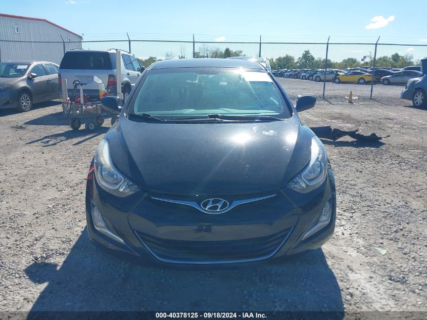 2014 Hyundai Elantra Se VIN: 5NPDH4AE2EH539838 Lot: 40378125