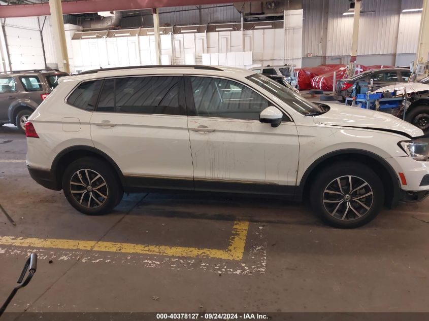 2021 Volkswagen Tiguan 2.0T Se/2.0T Se R-Line Black/2.0T Sel VIN: 3VV2B7AX4MM142346 Lot: 40378127