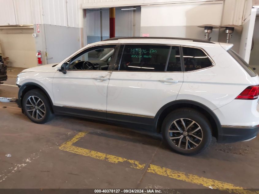 2021 Volkswagen Tiguan 2.0T Se/2.0T Se R-Line Black/2.0T Sel VIN: 3VV2B7AX4MM142346 Lot: 40378127